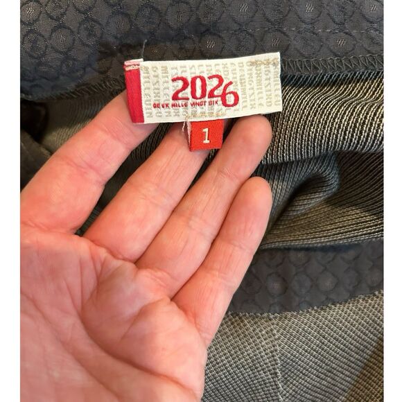 Deux Mille Vingt Six 2026 Cop Copine Dress Buttons Y2K Avant Garde Sz 1/XS-S - Picture 6 of 8